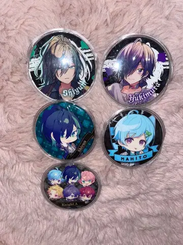 기사A KnightA 캔뱃지 시윤 유키무라. 마히토군.