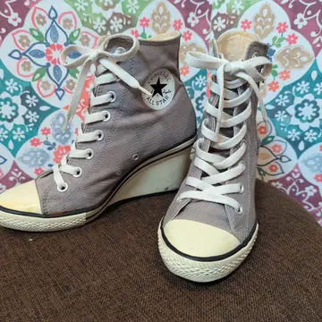 컨버스 올스타 하이컷 웨지솔 24.5cm