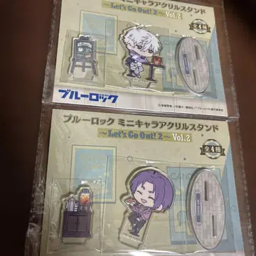 블루 록 미니 캐릭터 아크릴 스탠드 나기 세이시로 미카게 레오