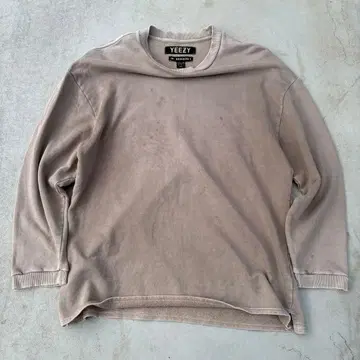 YEEZY SEASON 1 DIRTED L/S SHIRT Ye kanye