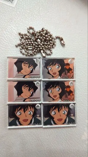 명탐정 코난 커스텀 아크릴 키링 양세라(세라 마스미) 세트