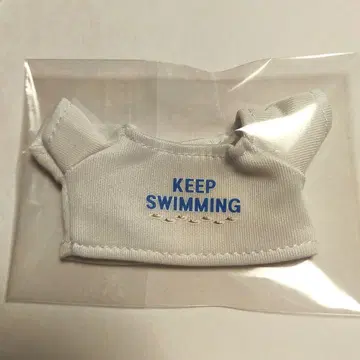 BTS 아리랑 10cm 인형옷 KEEP SWIMMING 화이트
