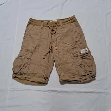 DENIM &SUPPLY 베이지 카고 숏팬츠 4 포켓 (32)