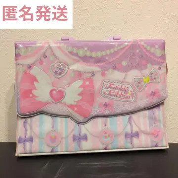 프리파라 프리티켓 파일 백 트윙클 리본