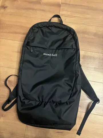 mont-bell 블랙 백팩 20L