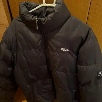 FILA 블랙 다운 자켓