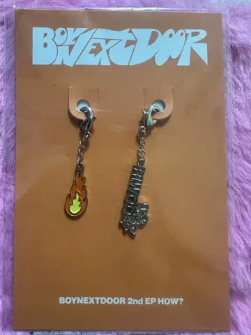 BOYNEXTDOOR 리우 HOW 키링