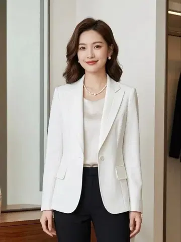 화이트 자켓 GOLDIE H 38 ( M 사이즈 )