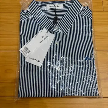 LACOSTE 스트라이프 긴팔 셔츠 038
