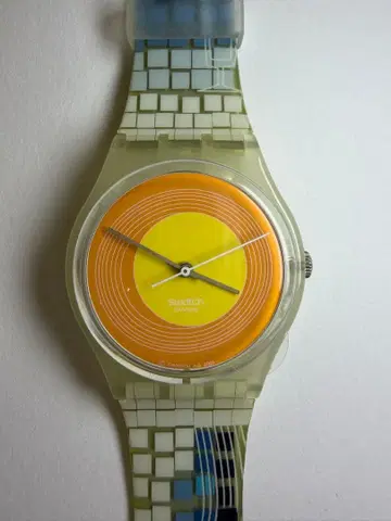 빈티지 Swatch [ My Blue ] 가동 확인됨 새상품 미사용