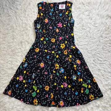 Toilette 트와레 꽃무늬 원피스 이탈리아제 원단 일본제 사이즈 3