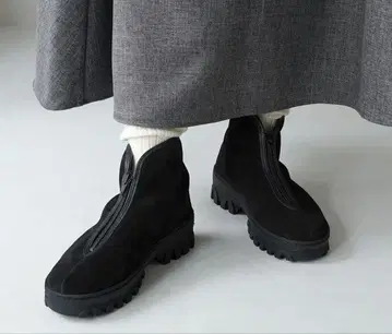 REPRODUCTION OF FOUND CLANE 센터 지퍼 부츠