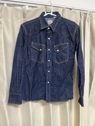 플랫 헤드 웨스턴 데님 셔츠 사이즈 38