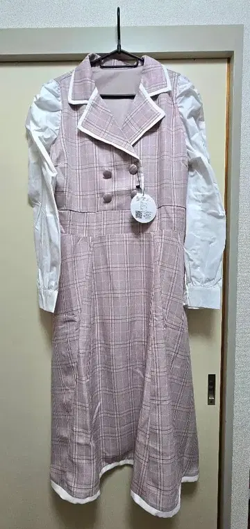 셔츠 도킹 테일러드 원피스 빅 사이즈