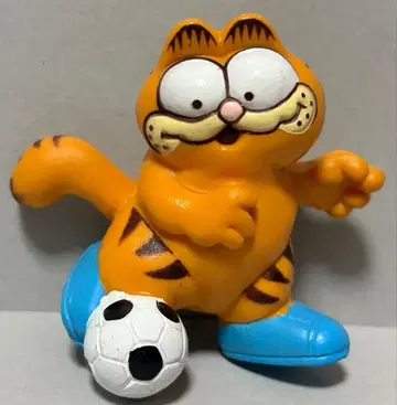 GARFIELD 가필드 축구 피규어 레트로 빈티지