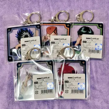 [ 유유백서 ] DMM 스크래치 아크릴 키링 세트