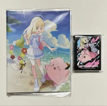 포켓몬 카드 슬리브 컬렉션 파일 리리에&삐삐