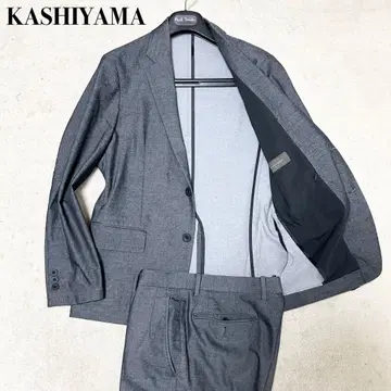 카시야마 KASHIYAMA 비즈니스 정장 셋업 스트레치 그레이