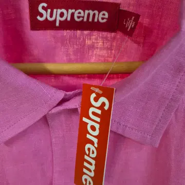 Supreme 24ss Mesh Panel Linen Shirt | 브랜드 중고거래 플랫폼, 번개장터