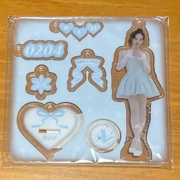 NiziU 리오 아크릴 스탠드 키링 AWAKE