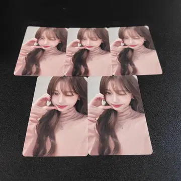 IVE 원영 LUCID DREAM 4/11 도쿄 특전 5장 트레이딩 카드