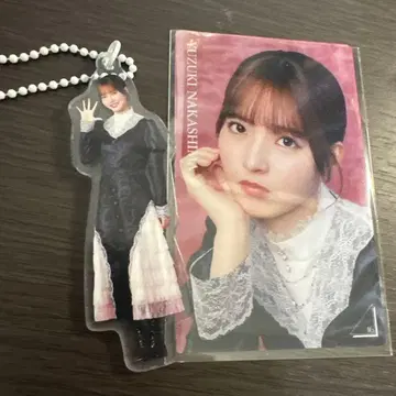 사쿠라자카46 온라인 복권 클리어 카드 미니 아크릴 키링 나카지마 유즈키
