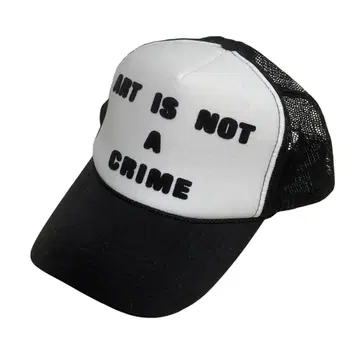 [ 단종품 ] ART IS NOT A CRIME 트래커 캡