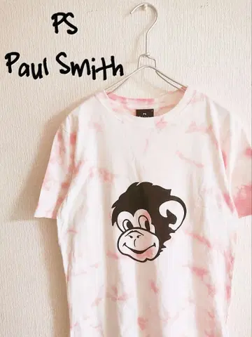 D220950 PS Paul Smith 타이다이 패턴 monkey T셔츠