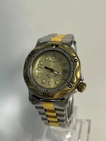 SEIKO SCUBA 200m 1990년대 제조 Ref.3E25-0A10