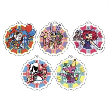 어메이징 디지털 서커스 아크릴 키링 컬렉션