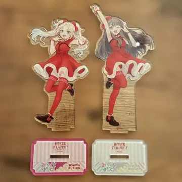 하스노소라 오오사와 루리노 후지시마 메구미 아크릴 피규어 도! 도! 도!