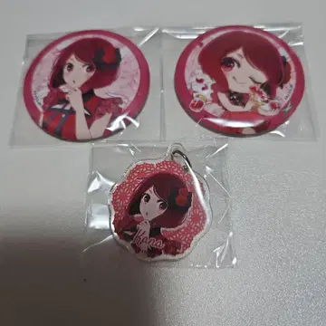 최애의 아이 찻집 아리마 카나 캔 배지 표식 참 오모테산도