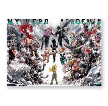 나의 히어로 아카데미아 원화전 키 비주얼 B2 포스터