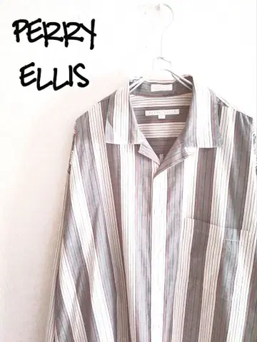 D221503 PERRY ELLIS 멀티 컬러 스트라이프 셔츠