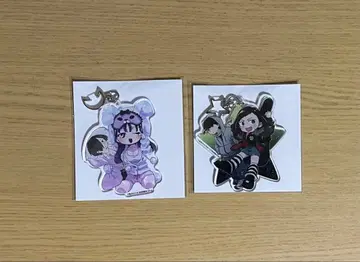 보쿠야바 아크릴 키링 2개 세트