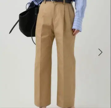 chaos 투 턱 치노 팬츠 38