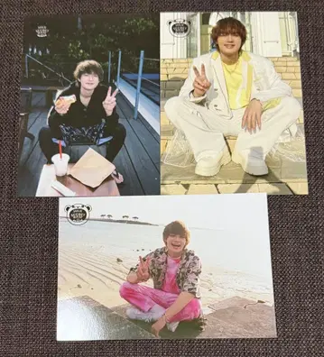 사노 하야토 M!LK SECRET BASE 2022 브로마이드 3장 세트