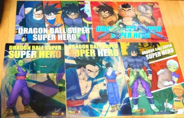 드래곤볼 슈퍼 히어로 책받침 가챠 묶음 판매
