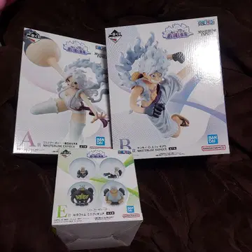 제일복권 ONEPIECE 그려나갈 미래 ABE상 세트 피규어 3점