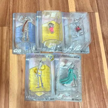 디즈니 100 플래티넘 오너먼트 5체 세트