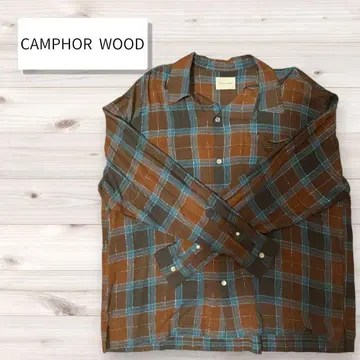 후지가야 타이스케 착용 CAMPHOR WOOD 긴팔 셔츠 캄포 우드