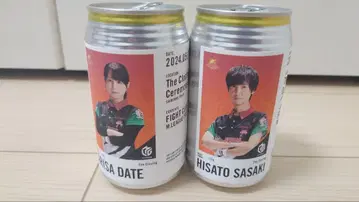M리그 FINAL 기념캔 다테 아리스 사사키 히사토