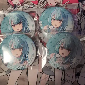 VSPO! showdown 백파라무네 캔뱃지 4개