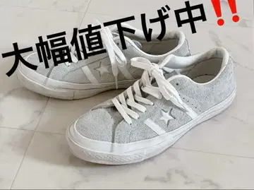 CONVERSE 스니커즈 스웨이드 STAR&BARS J 스타 24cm