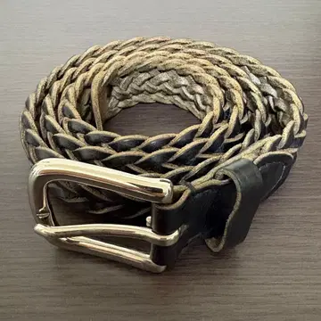 Whitehouse Cox 가죽 메쉬 벨트 32/80 폭 28mm