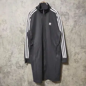 [새상품급] (L) adidas 롱 트랙 자켓 블랙 롱 기장