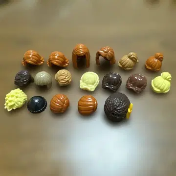 레고 정품 헤어 부품 세트 18개 LEGO
