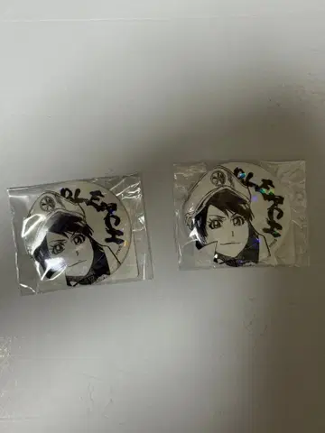 BLEACH 밤비에타 올스타 캔뱃지 2개 세트