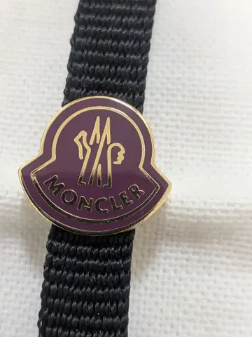 MONCLER 퍼플 로고 키링