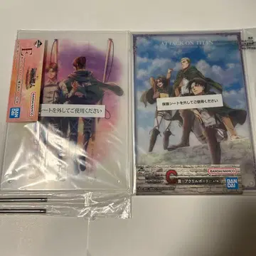 제일복권 진격의 거인 아크릴 보드